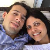 Yureibys Perez Blanco junto a su esposa Carlos Quintero 